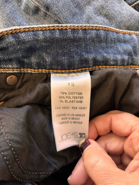 Joes Jeans Straight Leg Distressed Denim Size 32 - Picture 13 of 14